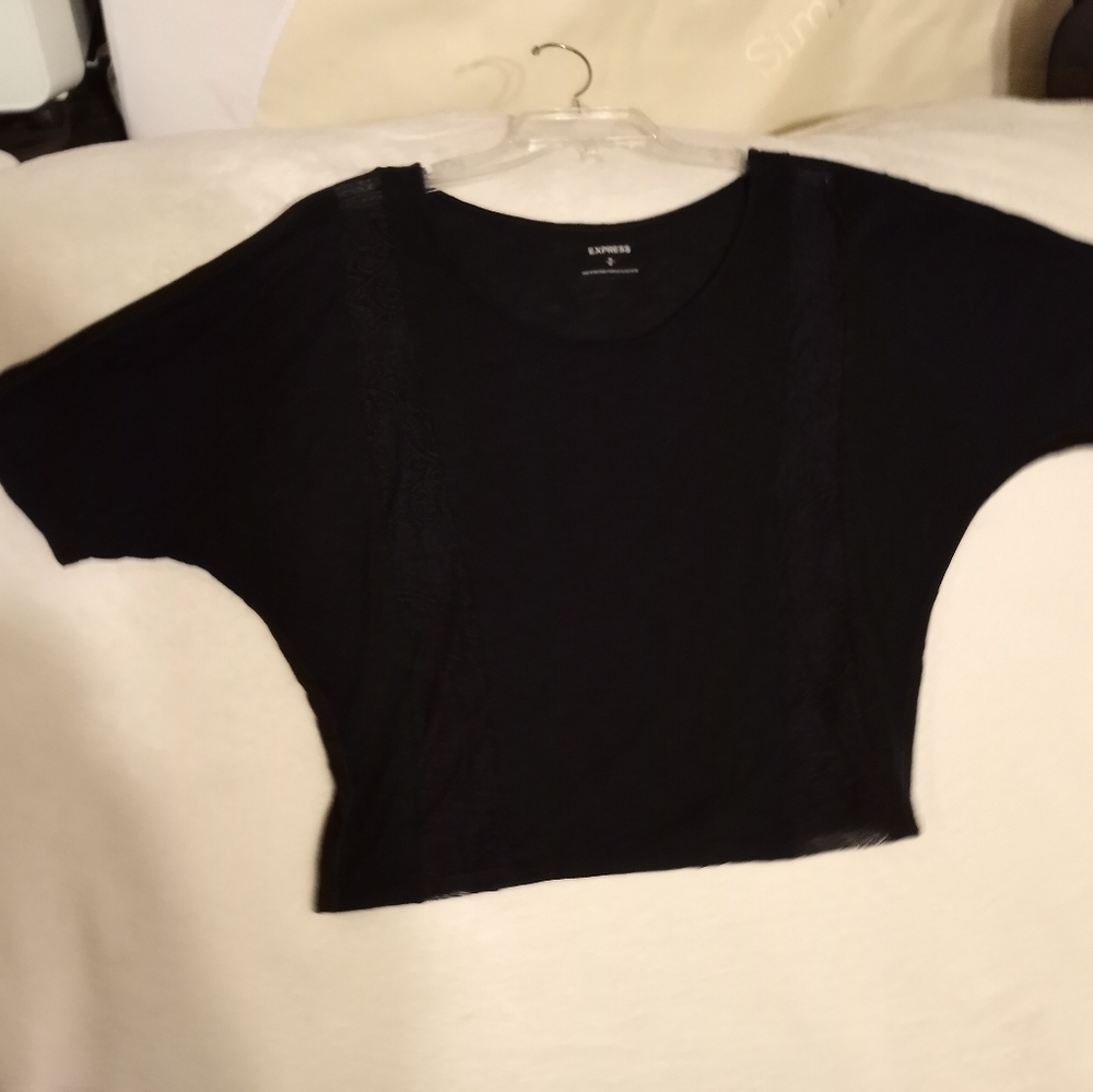 Black express top